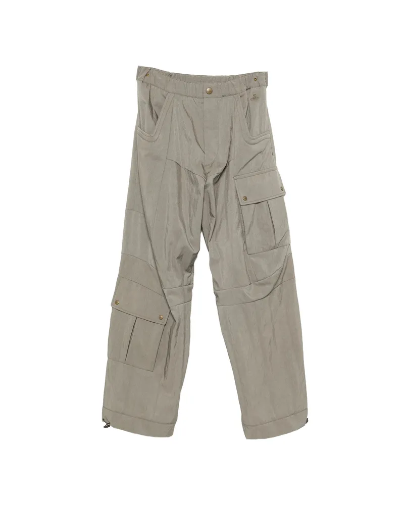 Vivienne Westwood Orb-embroidered Cargo Pants Grey