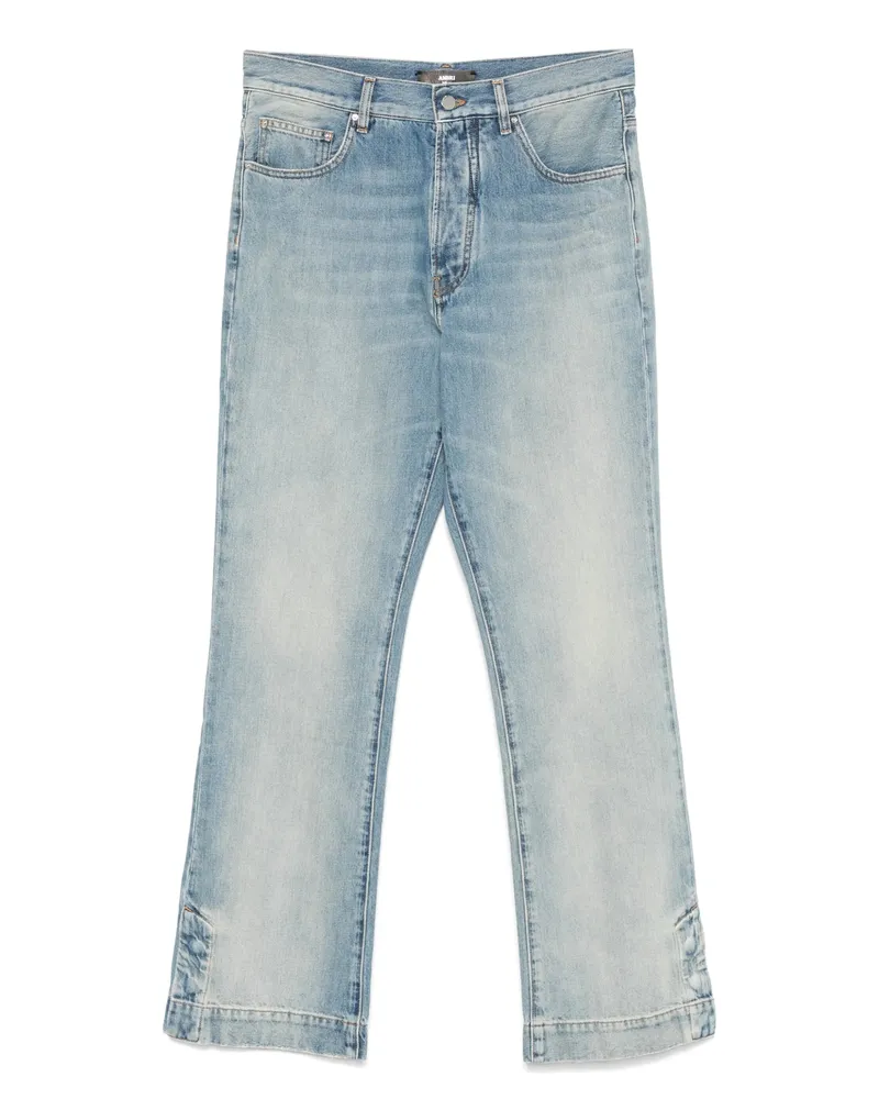 Amiri Straight-leg Jeans Blue
