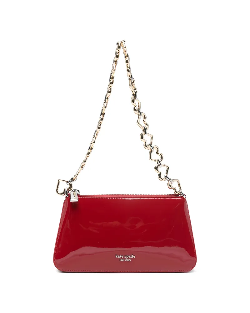 Kate Spade Grace Patent-leather Shoulder Bag Red