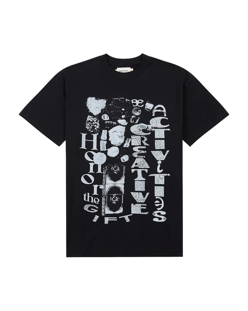 Honor The Gift Creative T-shirt Black