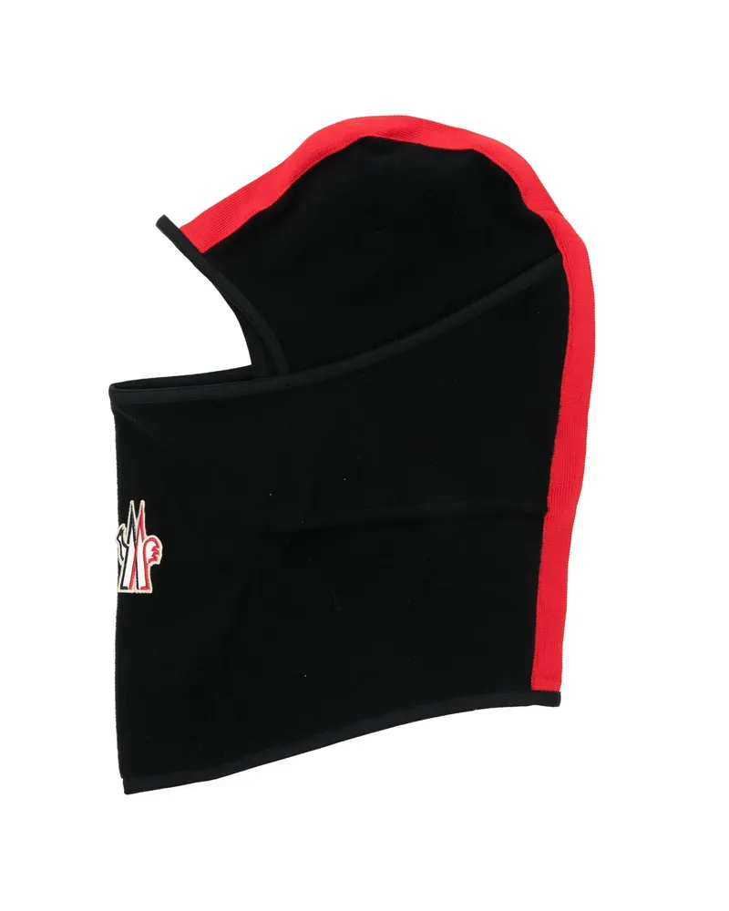 Moncler Logo-patch Balaclava Black