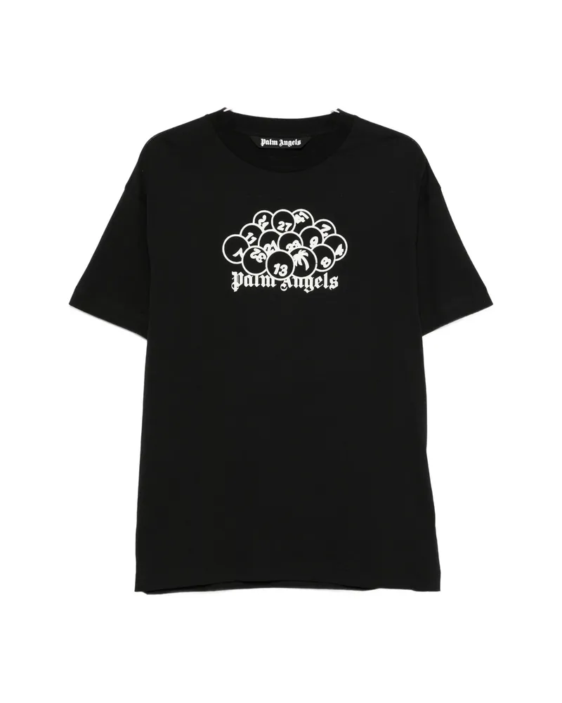 Palm Angels PA Pool Graphic-print T-shirt Black