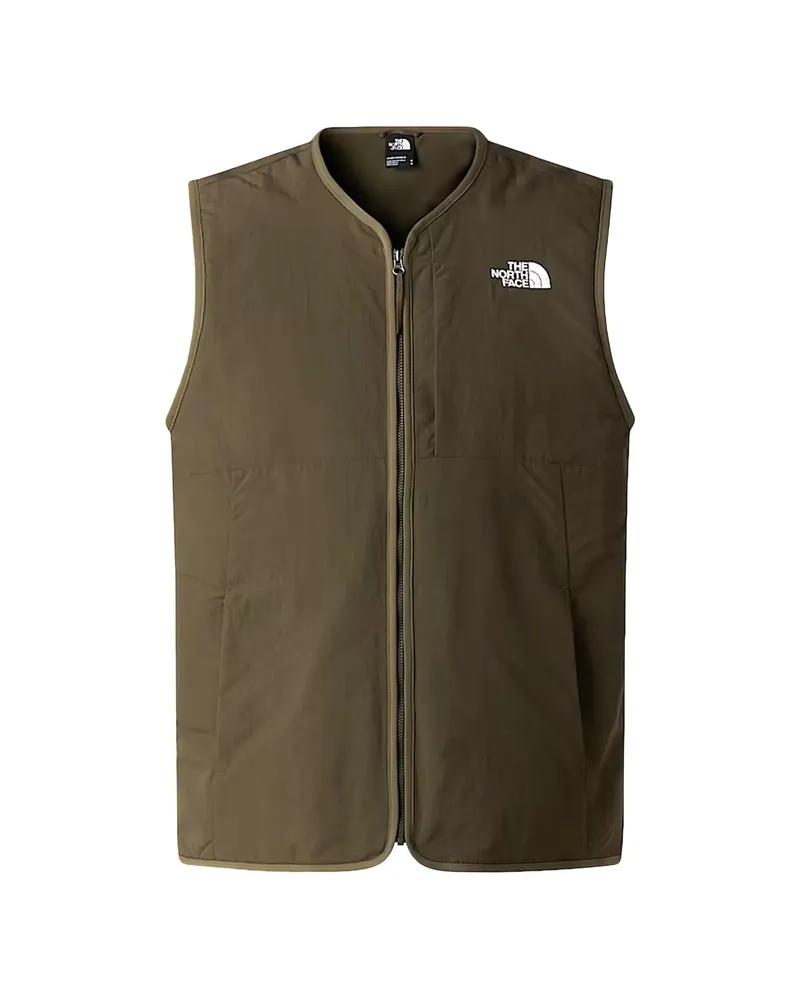 The North Face Zip Vest Green