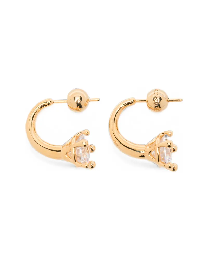 PANCONESI Crystal-embellished Earring Gold