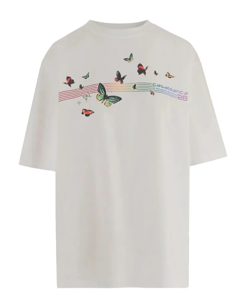 Casablanca Paris Short-sleeve T-shirt White