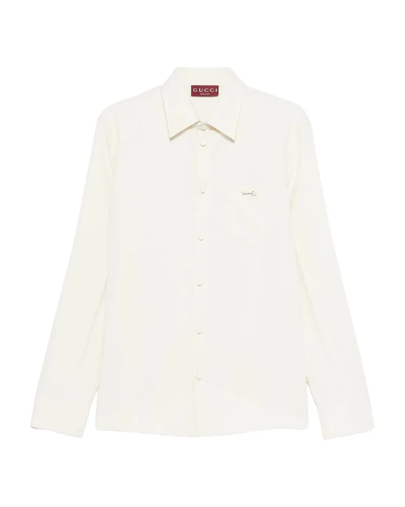 Gucci Button-down Shirt Neutrals
