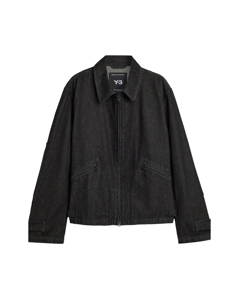 Y-3 Denim Jacket Black