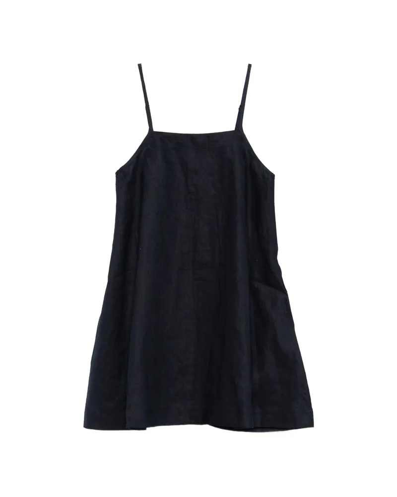BONDI BORN Leiden Square-neck Mini Dress Blue