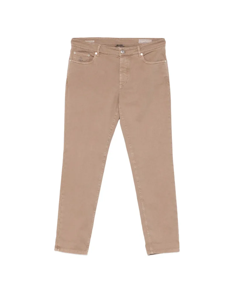 Brunello Cucinelli Five-pocket Jeans Neutrals