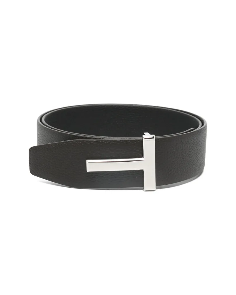 Tom Ford Logo-buckle Belt Brown