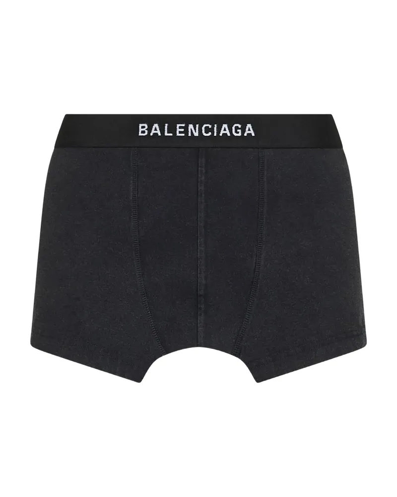 Balenciaga Boxer-style Mini Skirt Black
