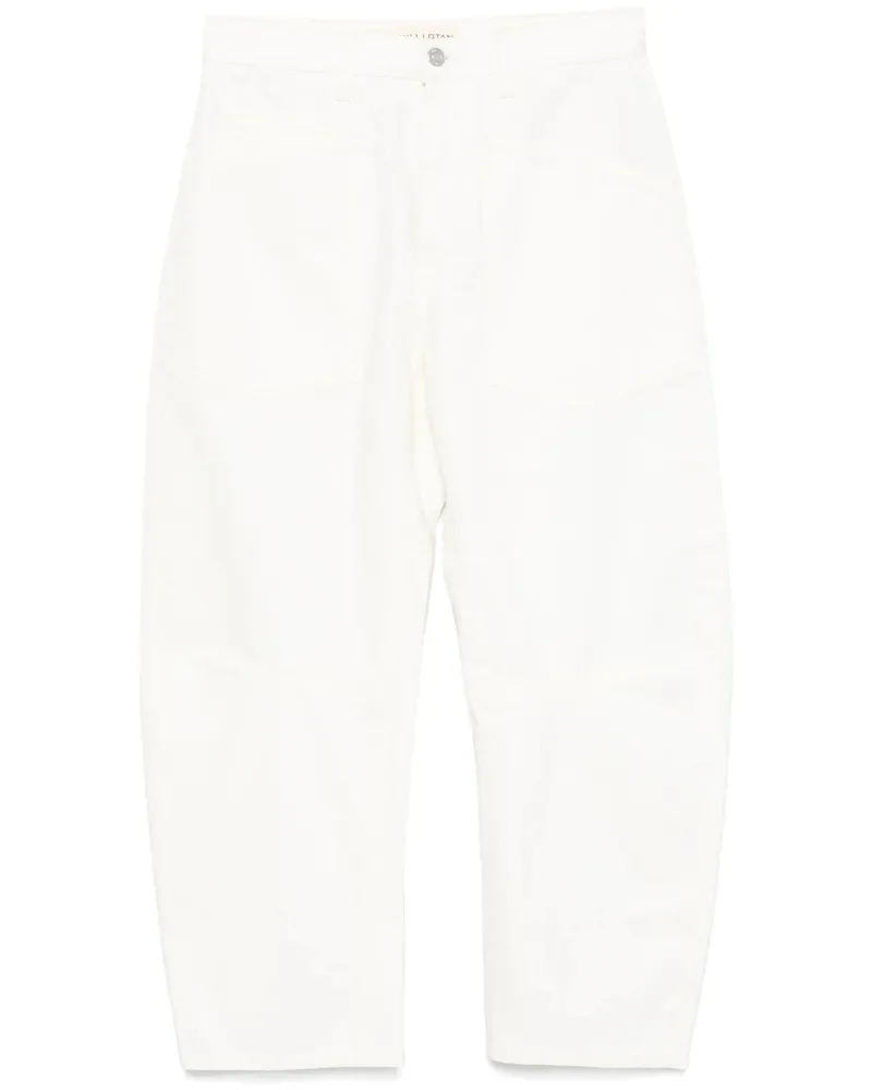 Nili Lotan Shon Jeans White