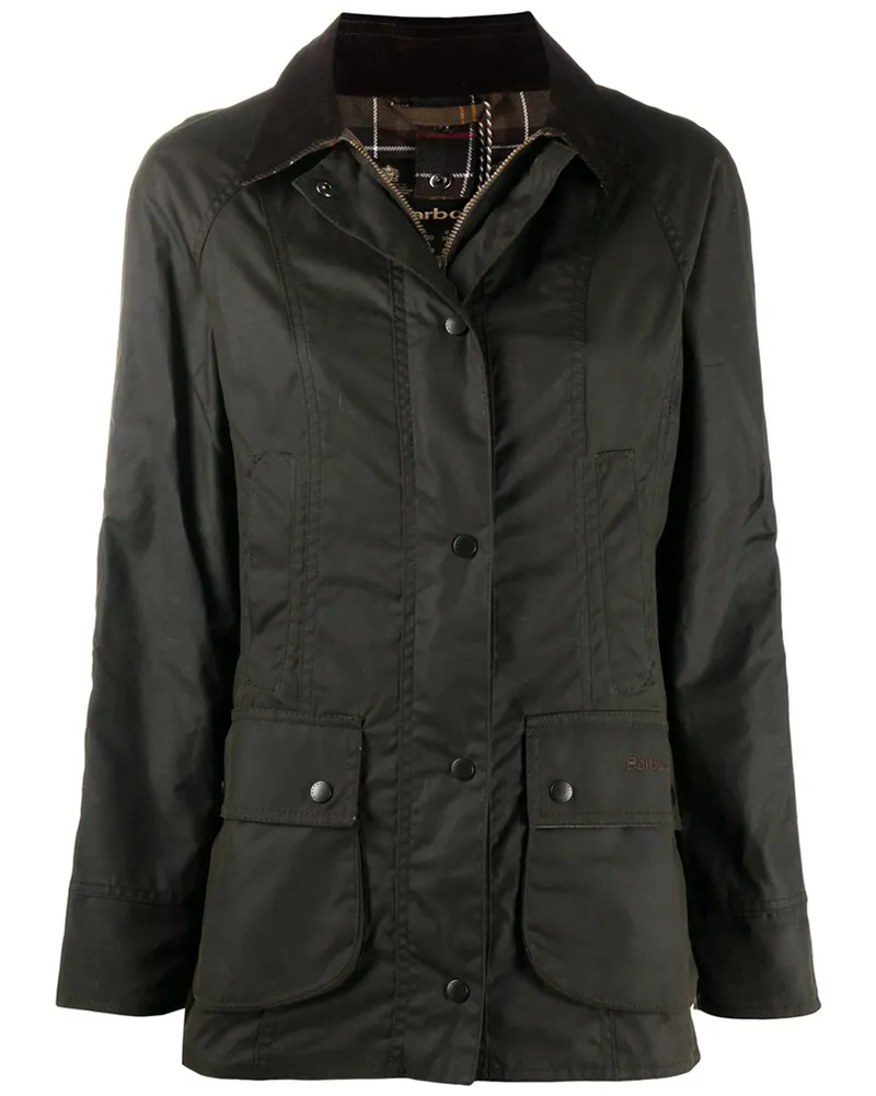Barbour Beadnell Waxed Jacket Green
