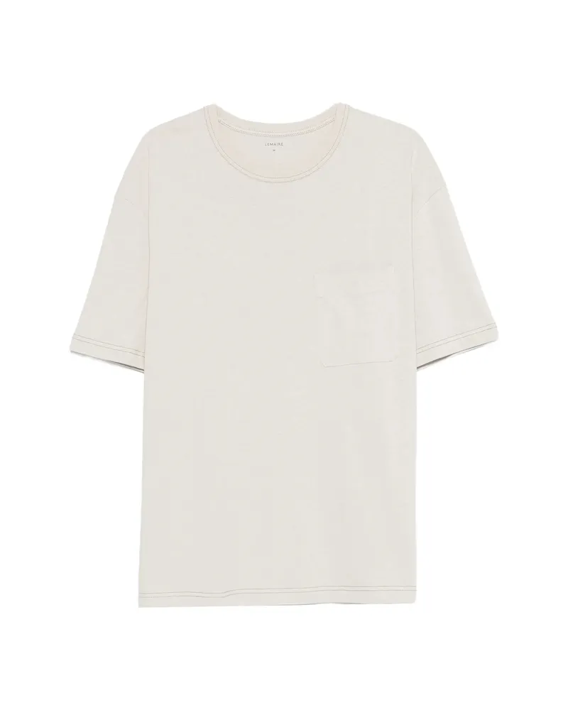 Christophe Lemaire Pocket T-shirt Neutrals