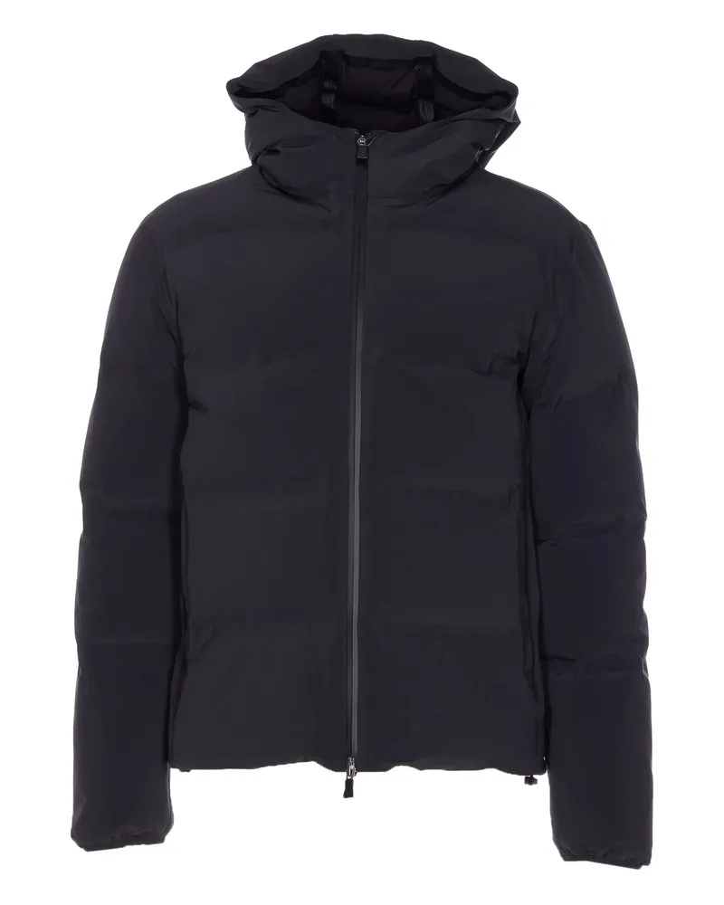 Herno Hooded Padded Jacket Black