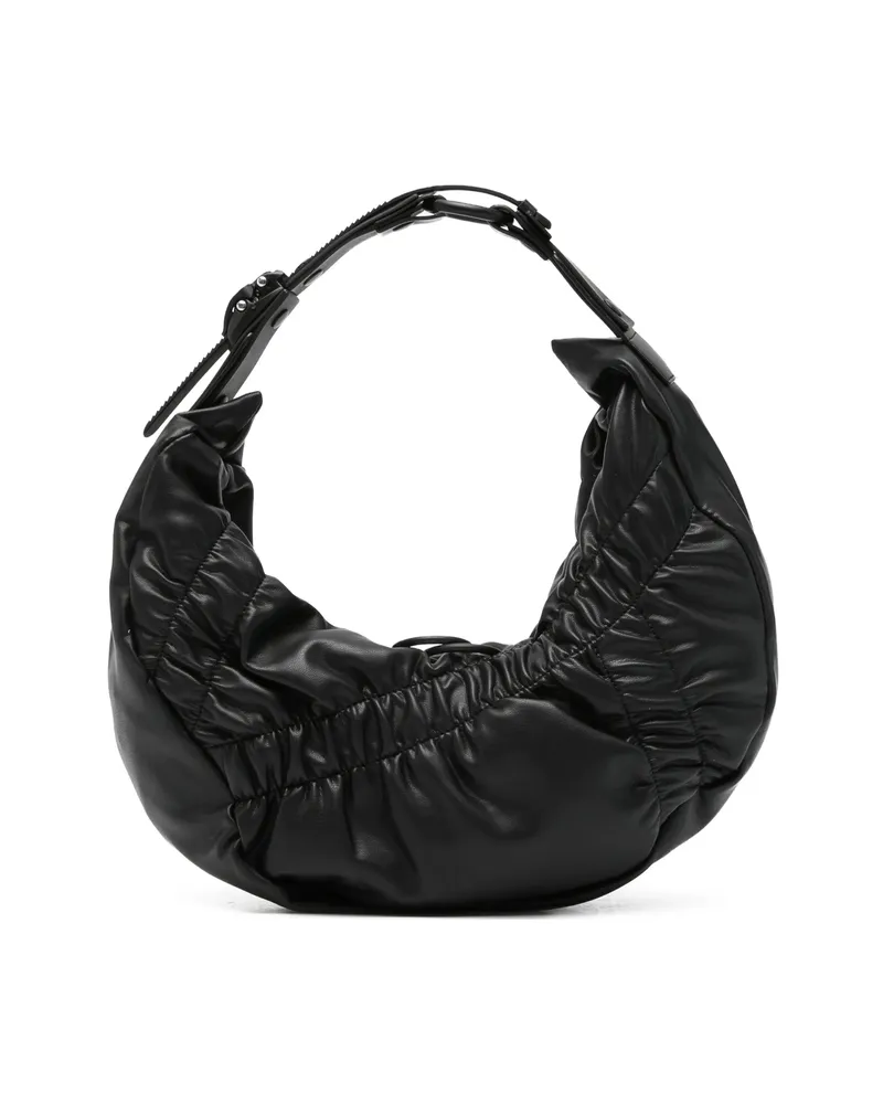 Innerraum Small Crunch Half-moon Messenger Bag Black