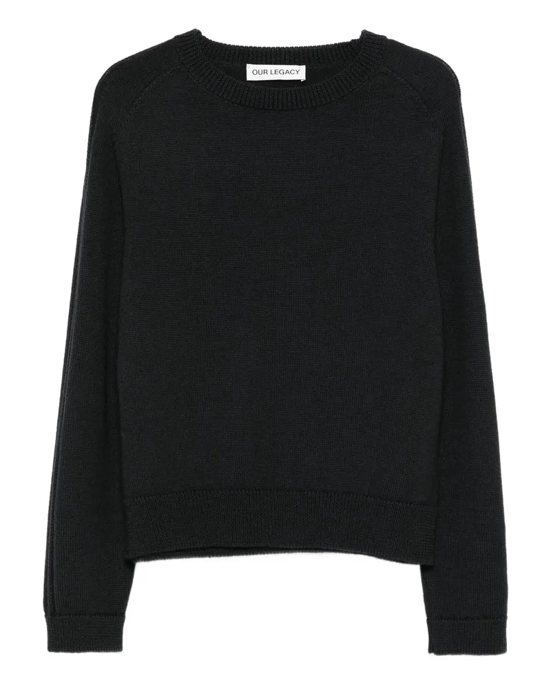 Our Legacy Wool Sweater Black