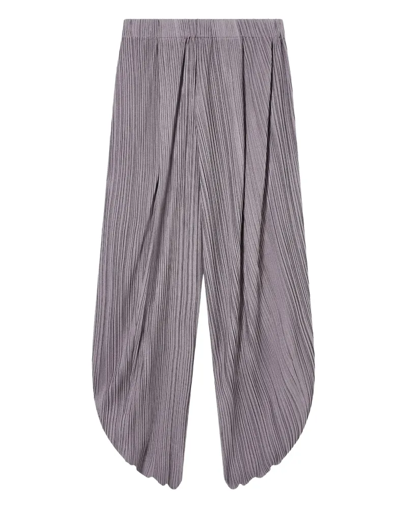 Giorgio Armani Pleated Trousers Grey
