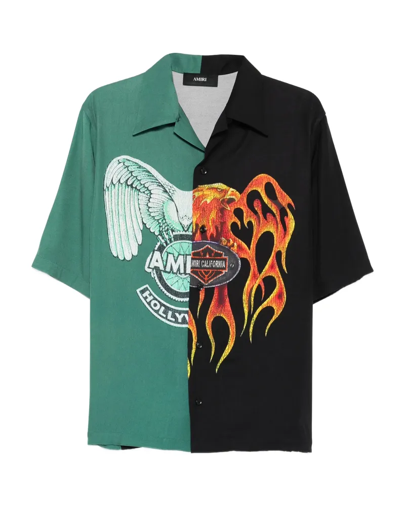 Amiri Buttoned Shirt Green