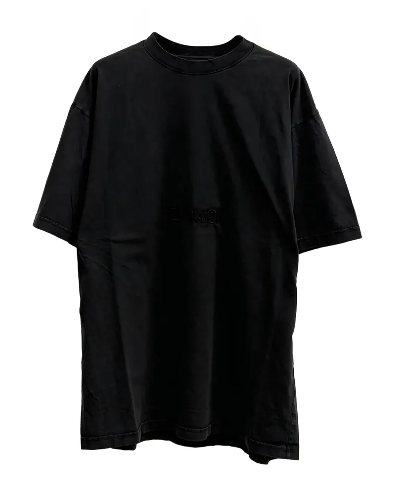 Balenciaga Crew-neck T-shirt Black