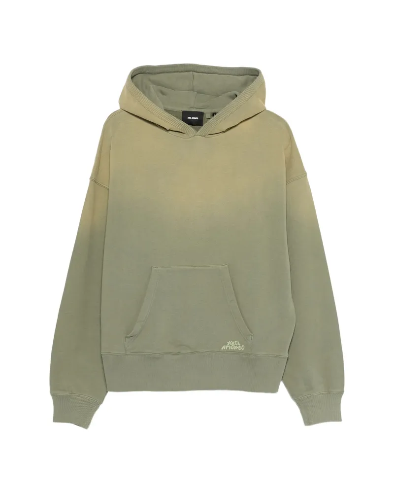 Axel Arigato Ombre Pouch Hoodie Green