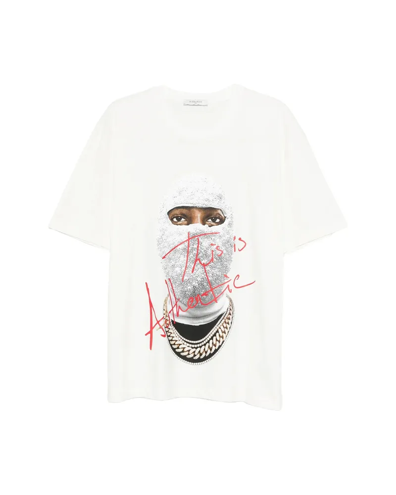 IH NOM UH NIT Mask Authentic T-shirt White