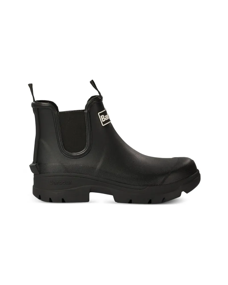 Barbour Nimbus Logo-patch Rain Boots Black