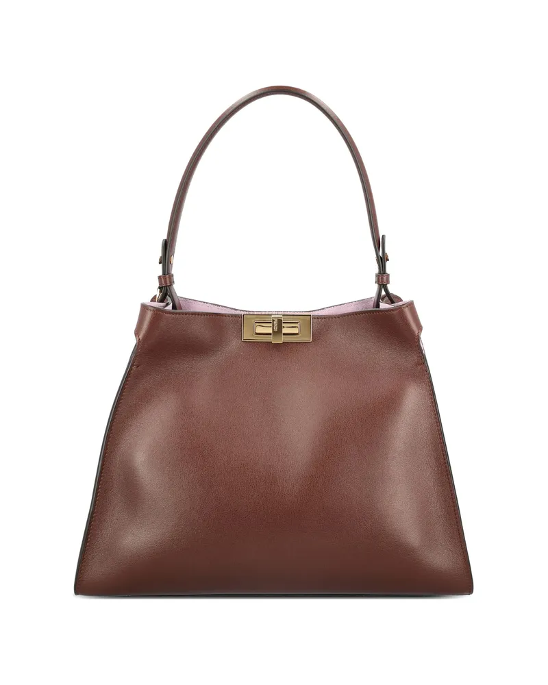 Fendi Medium Way Tote Bag Brown