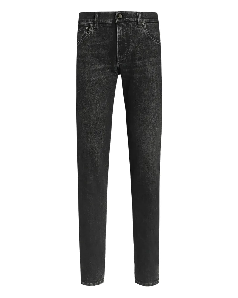 Dolce & Gabbana Five-pocket Jeans Black