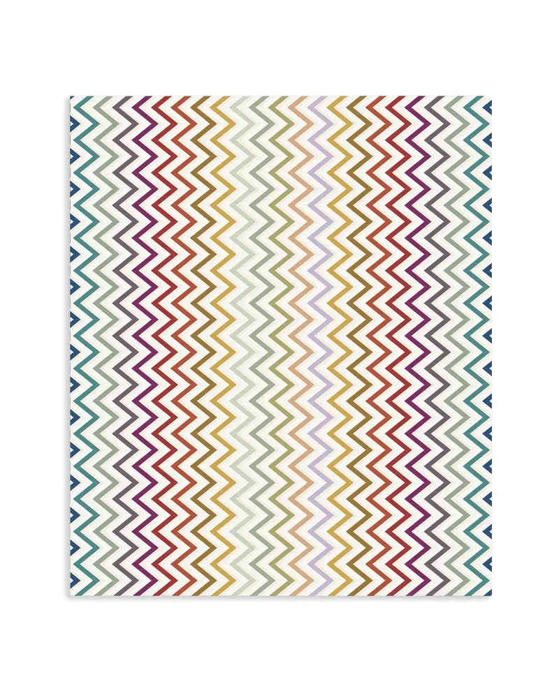 Missoni Home Watamu Zigzag-patterned Tablecloth White
