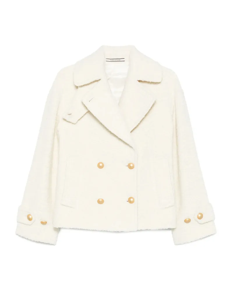 Tagliatore Double-breasted Buttoned Jacket Neutrals