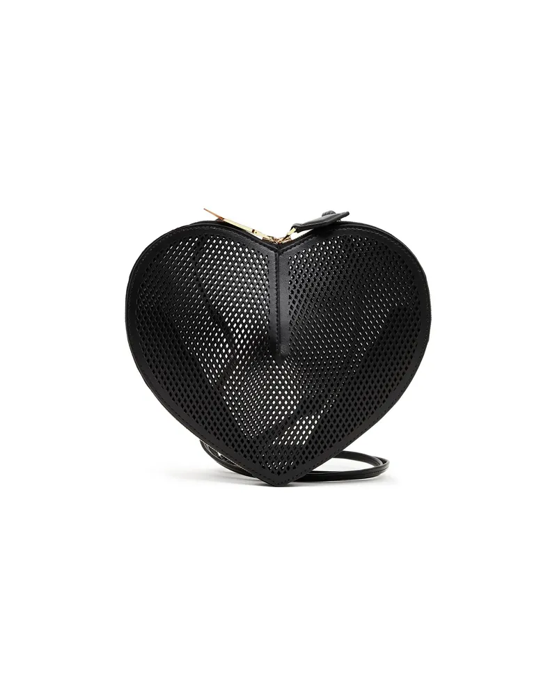 Alaïa Le Coeur Shoulder Bag Black