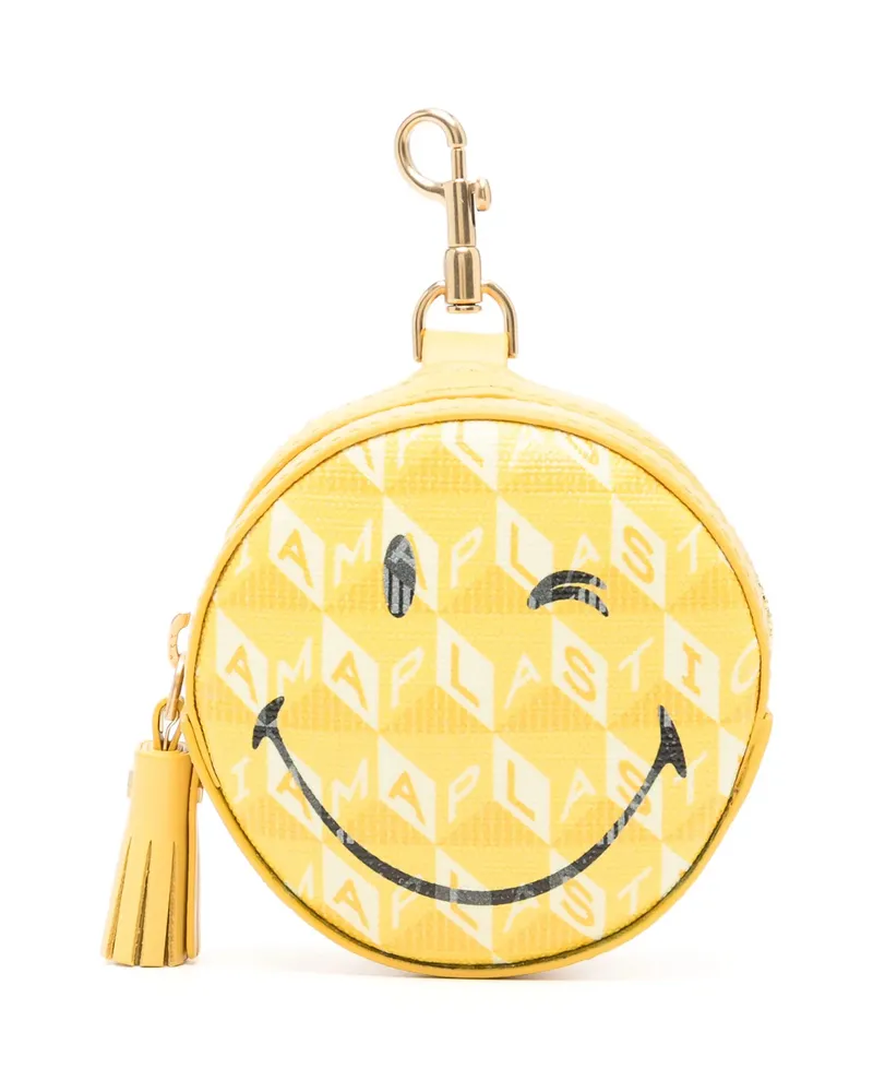 Anya Hindmarch Wink Earphones Pouch Yellow