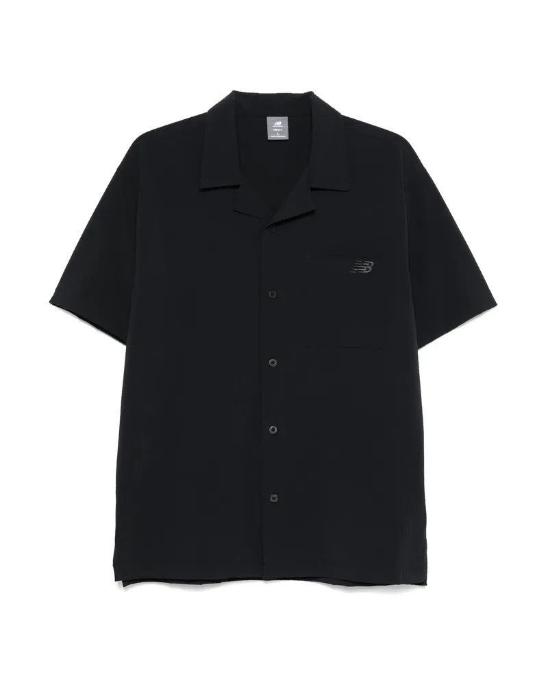 New Balance Logo-motif Shirt Black