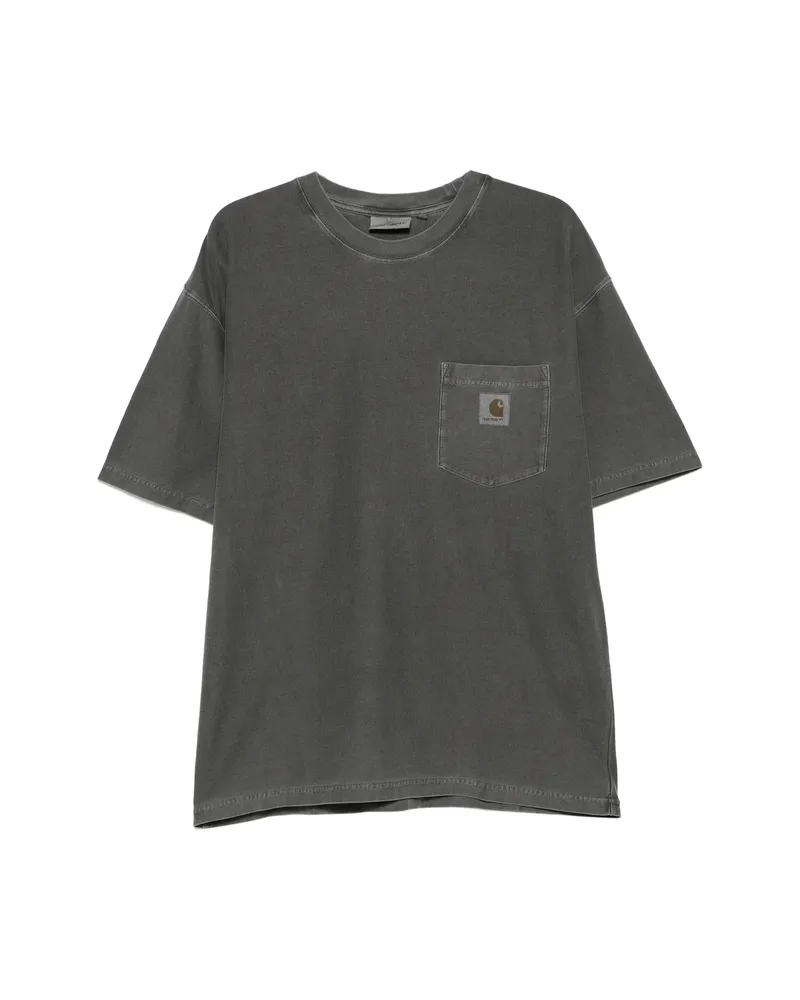 Carhartt WIP Logo-patch Pocket T-shirt Black