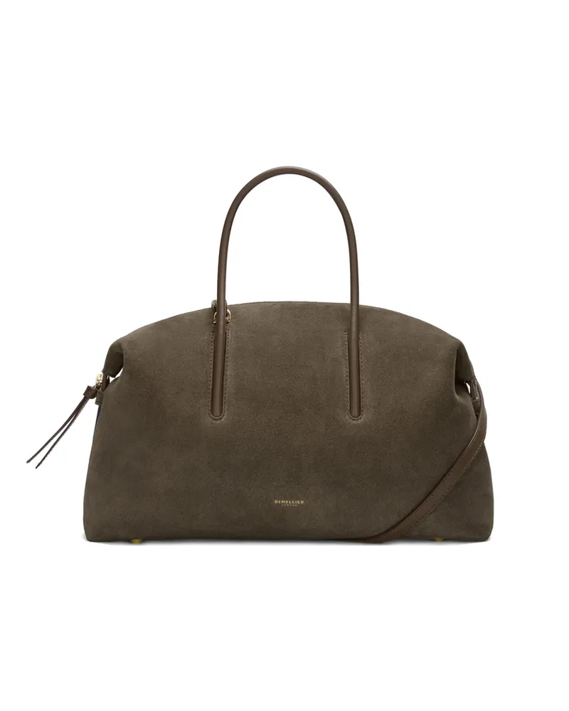 DeMELLIER The Midi Stockholm Tote Bag Brown