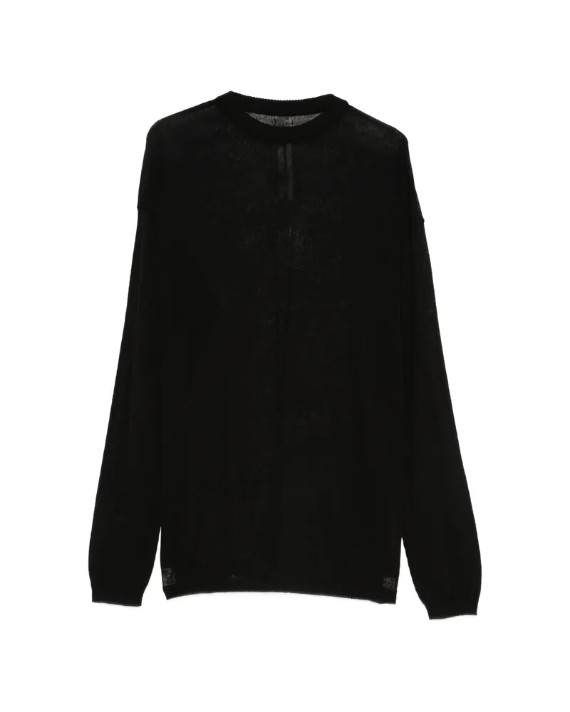 Rick Owens Crew-neck Sweater Black