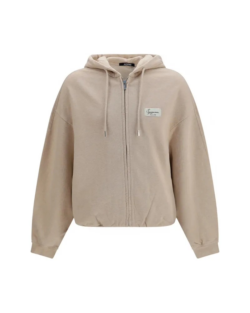 Jacquemus Le Hoodie Montaigne Hoodie Neutrals