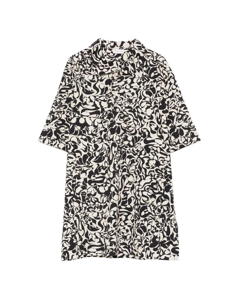 Dries van Noten Helder Polo Shirt Black