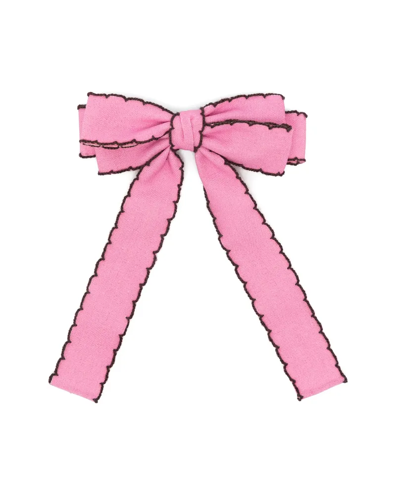 Stine Goya Bow Hair Clip Pink