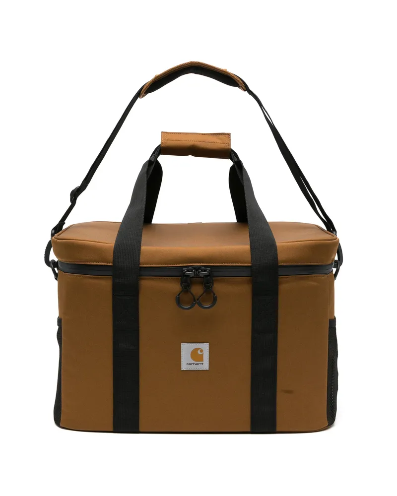 Carhartt WIP Zip Cooler Bag Brown