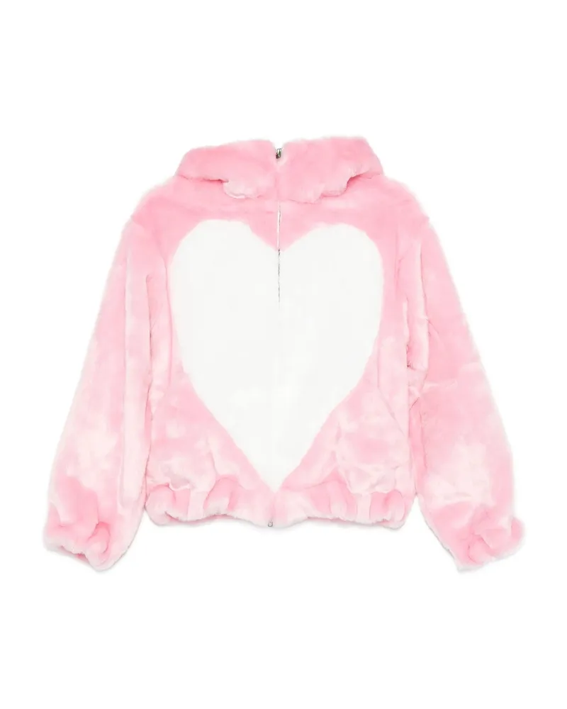 Kenzo Heart Bomber Jacket Pink