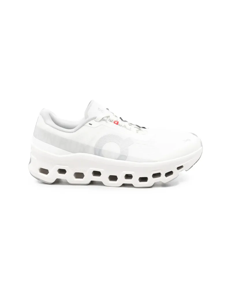 ON Cloudmonster Running Sneakers White