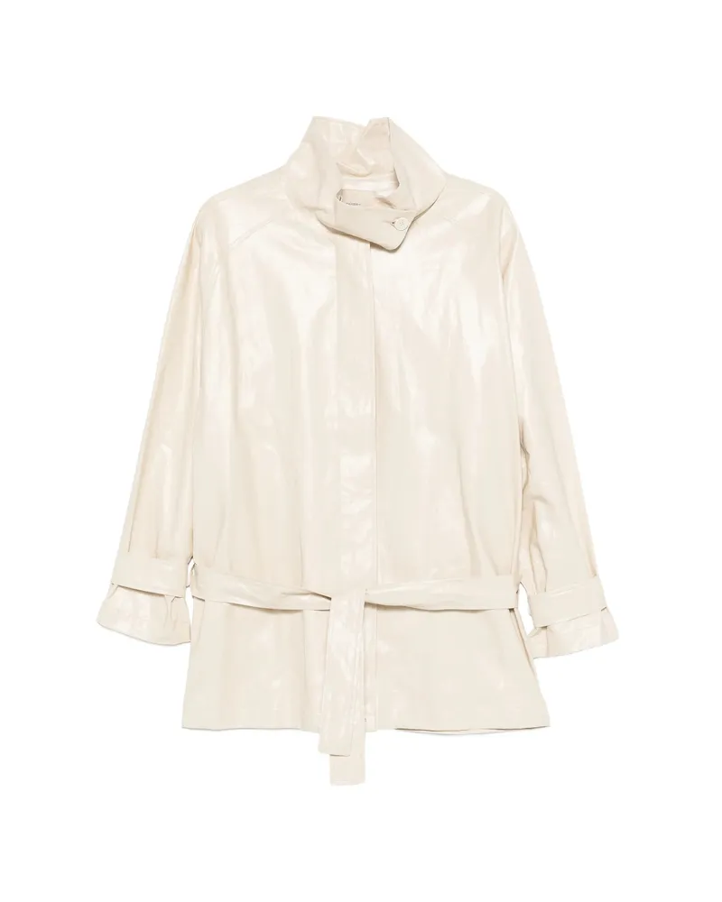 Paloma Wool Lebano Funnel-neck Jacket Neutrals