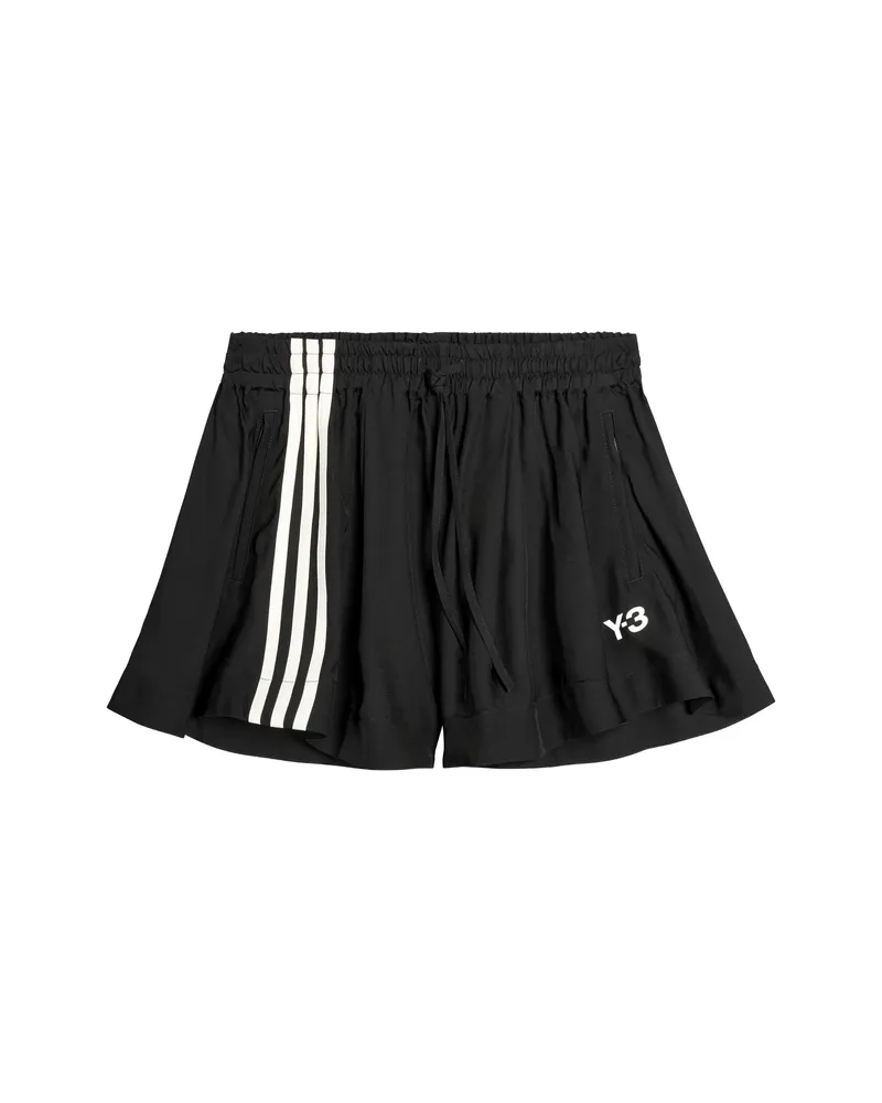 Y-3 Drawstring-fastening Shorts Black