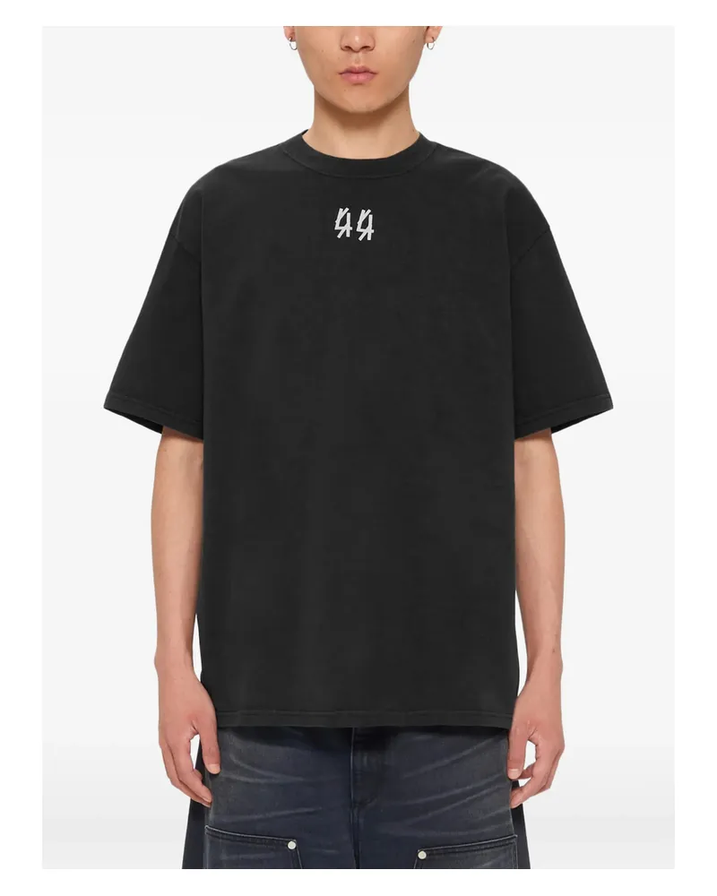 44 LABEL GROUP Graphic-print T-shirt Black