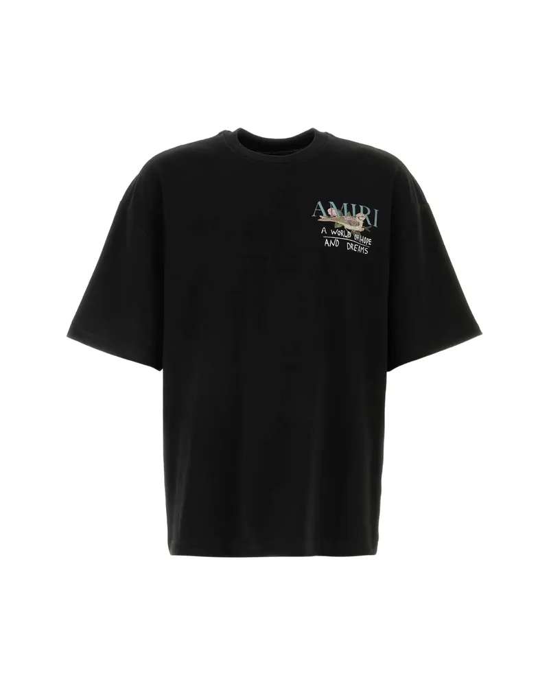 Amiri Logo-print T-shirt Black