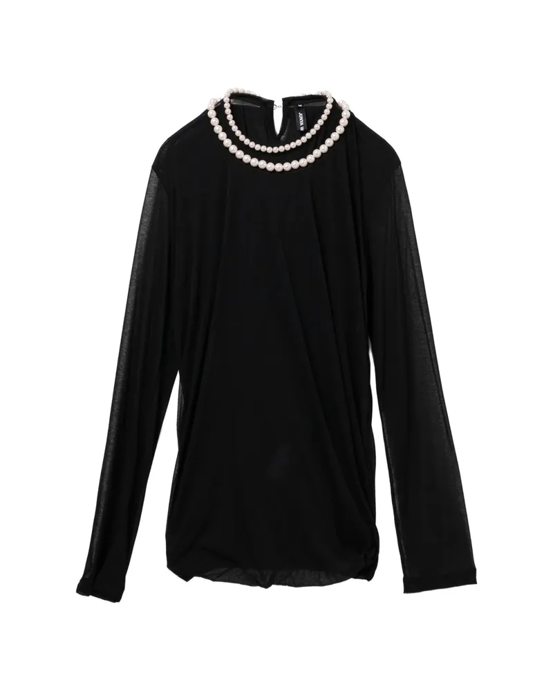 Junya Watanabe Round-neck T-shirt Black