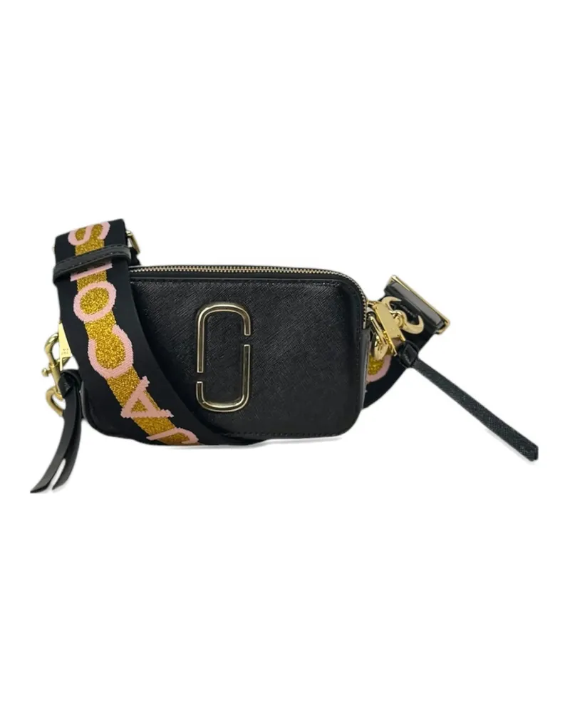 Marc Jacobs The Colorblock Chain Snapshot Shoulder Bag Black