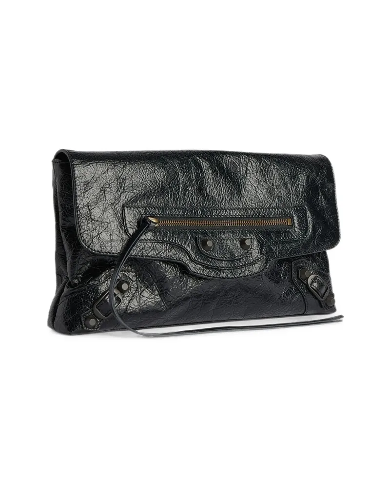 Balenciaga Le City Clutch Bag Black